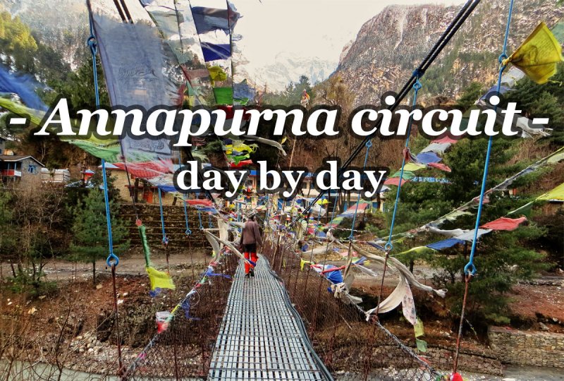 Annapurna circuit: day by day
