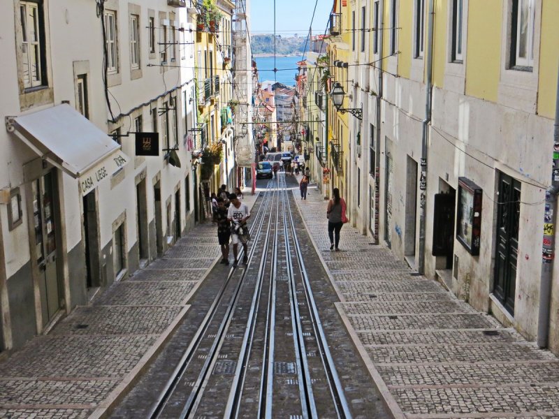 Day 3 in Lisbon (Lavra funicular - Rua Garett - Bica funicular - Sao Bento Palace)